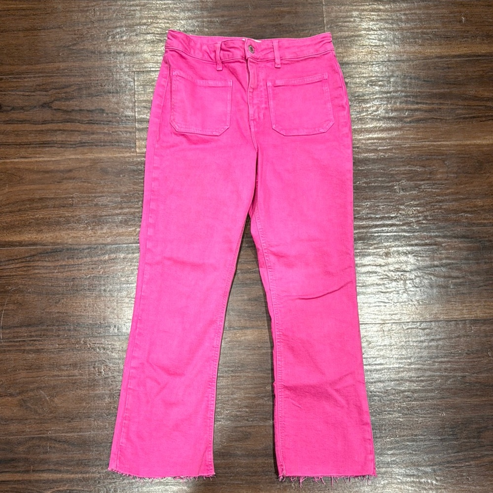 Bright Pink Women's Jeans